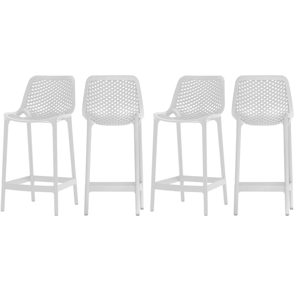 Meridian Outdoor Seating Stools 330White IMAGE 1