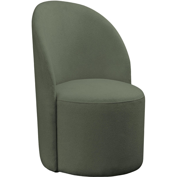 Meridian Hautely Stationary Fabric Accent Chair 528Green IMAGE 1