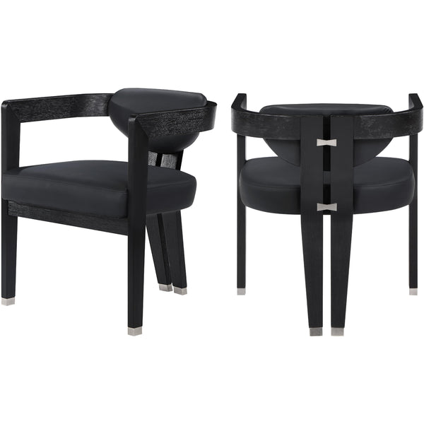 Meridian Carlyle Dining Chair 563Black-C IMAGE 1