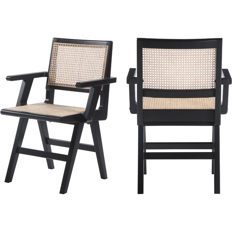 Meridian Preston Dining Chair 588Black-AC IMAGE 1