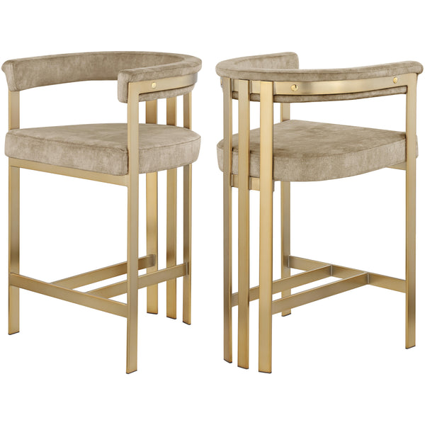 Meridian Marcello Stool 596Beige-C IMAGE 1