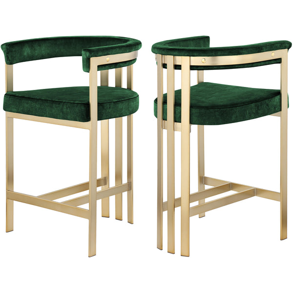 Meridian Marcello Stool 596Green-C IMAGE 1