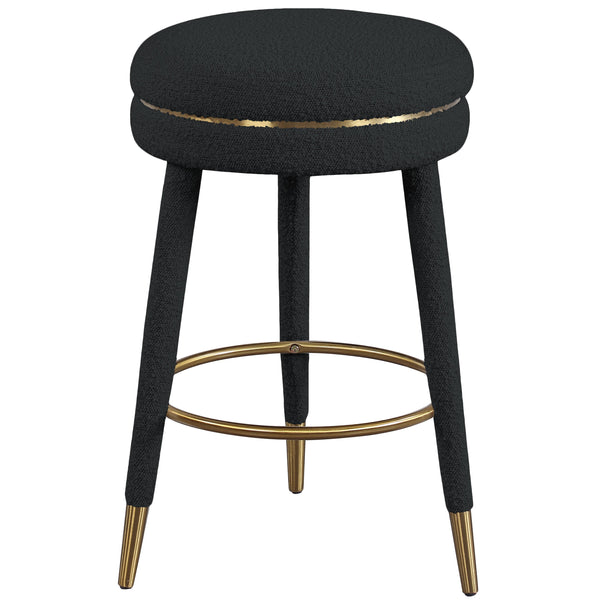 Meridian Coral Stool 723Black IMAGE 1