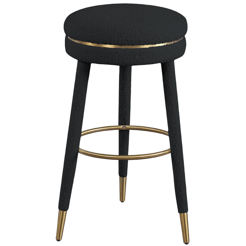 Meridian Coral Stool 724Black IMAGE 1