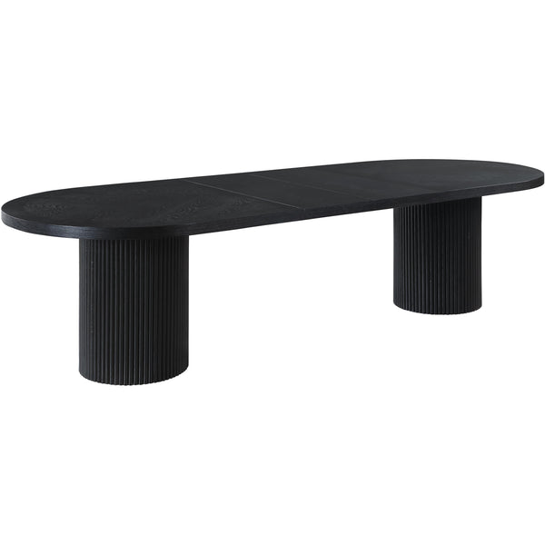 Meridian Oval Belinda Dining Table 725Black-T IMAGE 1