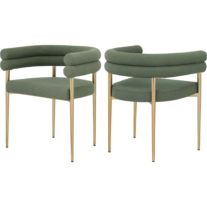 Meridian Brielle Dining Chair 804Green-C IMAGE 1