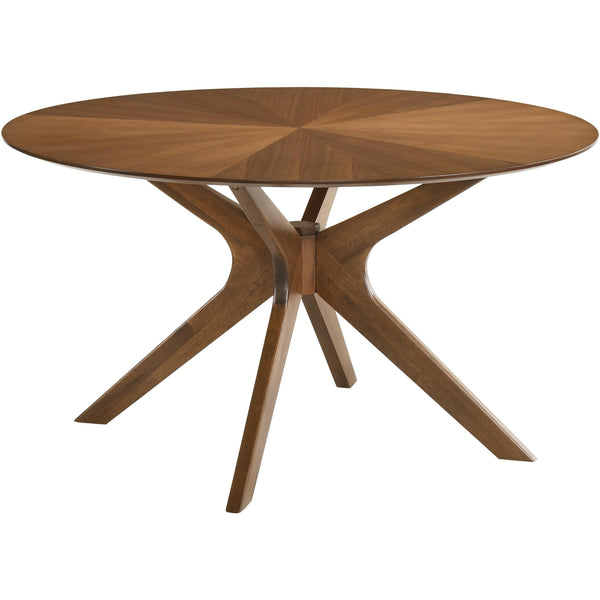 Meridian Round Woodson Dining Table 869-T IMAGE 1