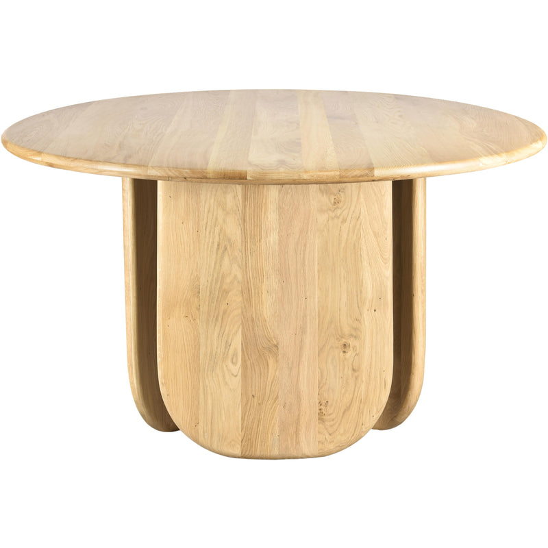 Meridian Round Benito Dining Table 898Oak-T IMAGE 1