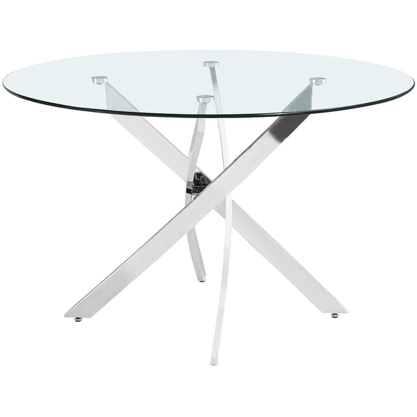 Meridian Round Xander Dining Table 985-T IMAGE 1