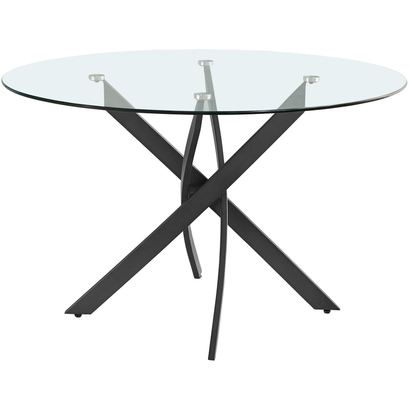 Meridian Round Xander Dining Table 986-T IMAGE 1