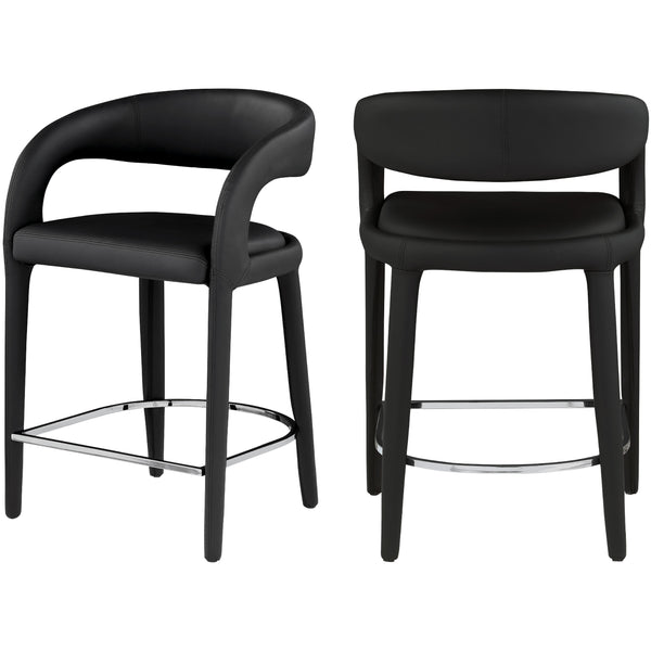 Meridian Sylvester Stool 989Black-C IMAGE 1