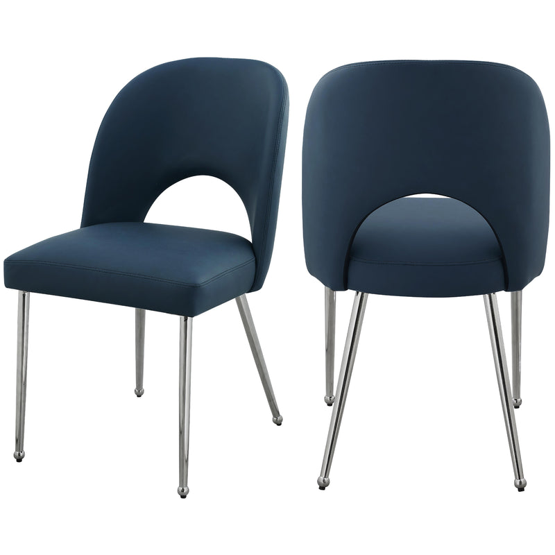 Meridian Logan Dining Chair 999Navy-C IMAGE 1