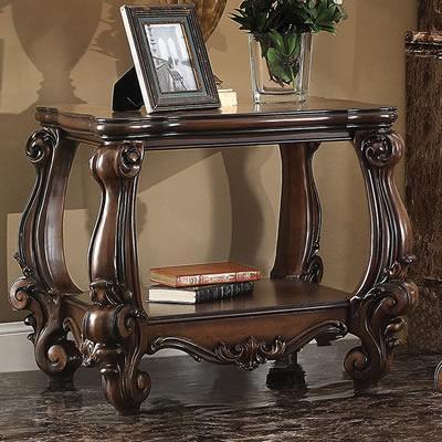 Acme Furniture Versailles End Table 82121A IMAGE 1