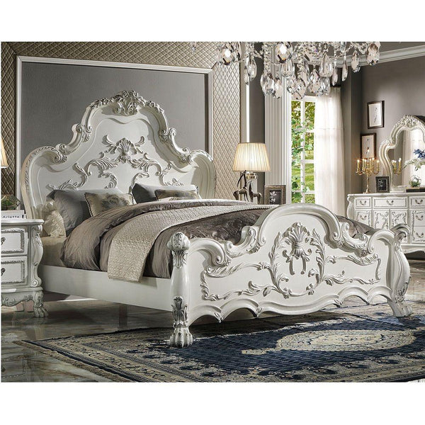 Acme Furniture Dresden California King Upholstered Panel Bed BD01706CK IMAGE 1