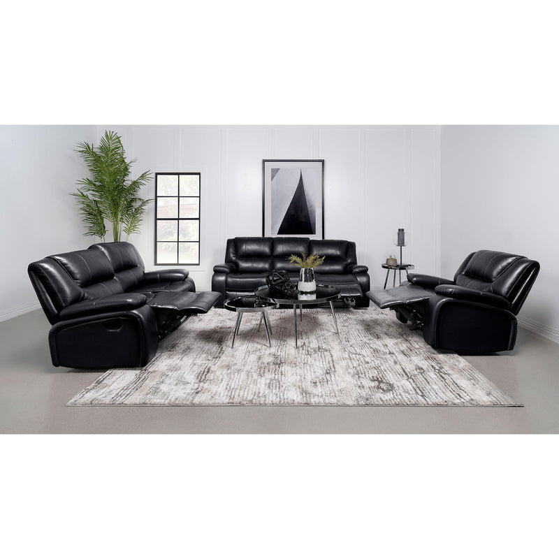 Coaster Furniture Camila Glider Leatherette Recliner 610246 IMAGE 9