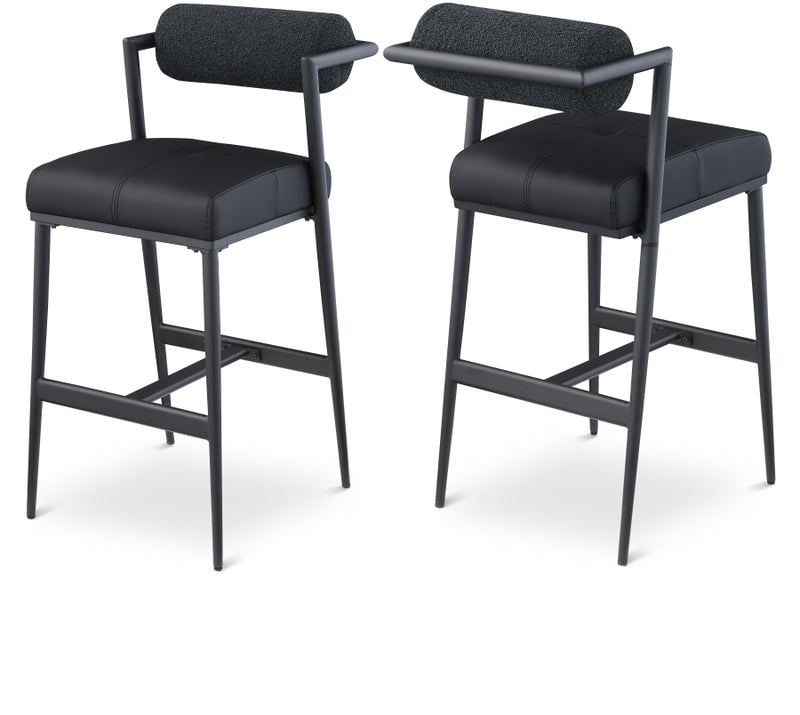 992 BLACK- C Dario Vegan Leather Dining Chair