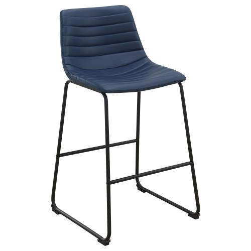 107208 Blue Counter Stool