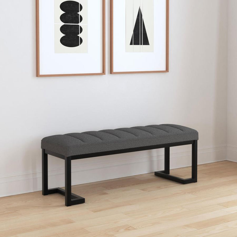 907516 Charcoal Accent Bench