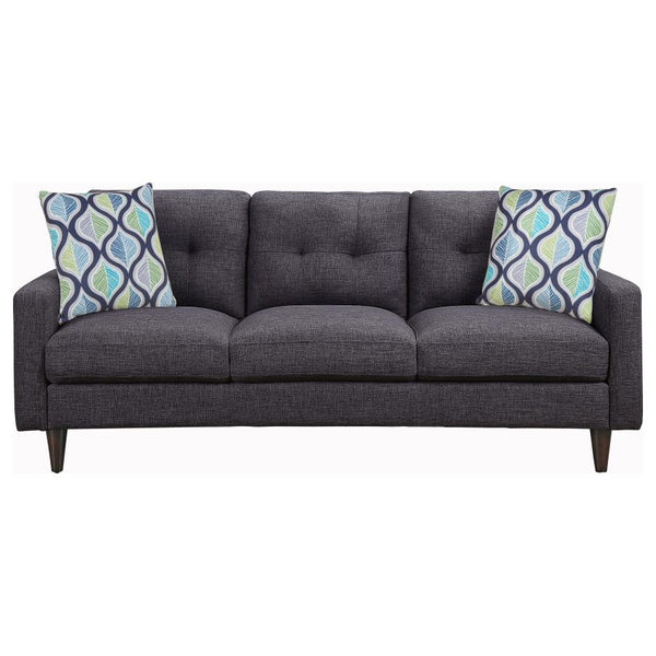 Watsonville Tufted Back Sofa Grey 552001