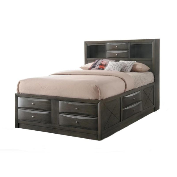 Acme Furniture Ireland King Platform Bed with Storage 22696EK IMAGE 1