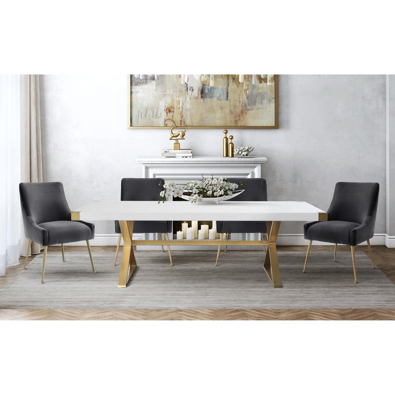 TOV Furniture Adeline Dining Table with Trestle Base TOV-G5496 IMAGE 5