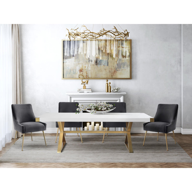 TOV Furniture Adeline Dining Table with Trestle Base TOV-G5496 IMAGE 6