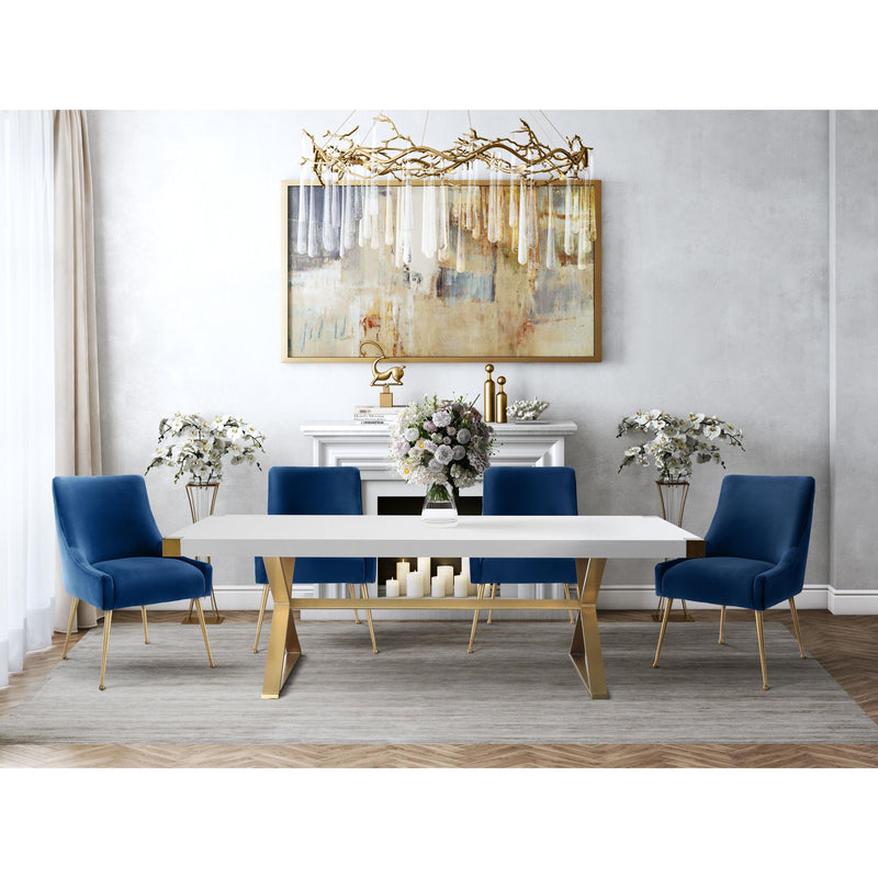 TOV Furniture Adeline Dining Table with Trestle Base TOV-G5496 IMAGE 7