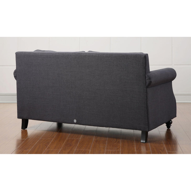 TOV Furniture Camden Stationary Fabric Loveseat TOV-63801-2-Grey IMAGE 8