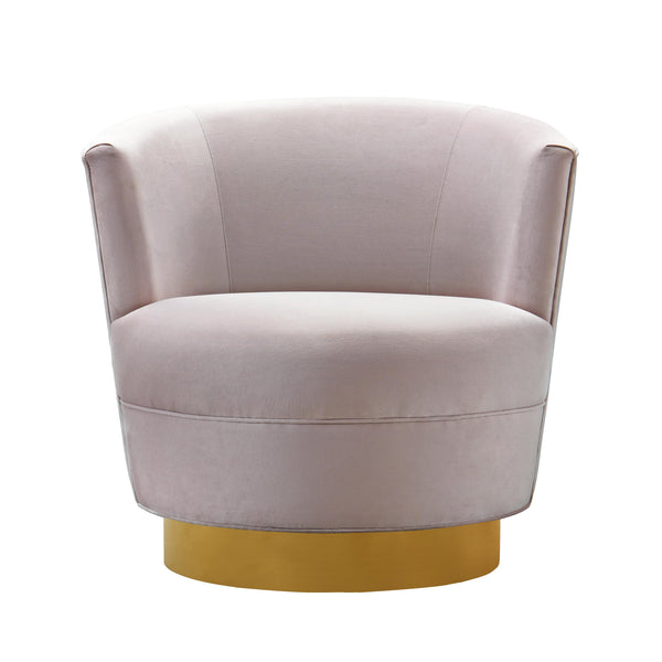 TOV Furniture Noah Swivel Fabric Accent Chair TOV-S6157 IMAGE 1