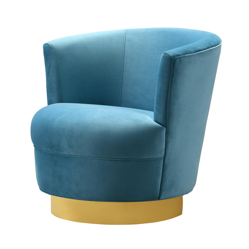 TOV Furniture Noah Swivel Fabric Accent Chair TOV-S7228 IMAGE 3