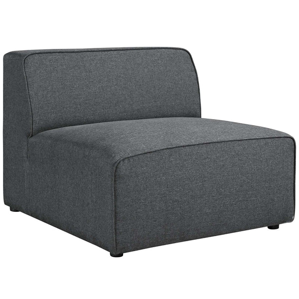 Modway Furniture Mingle Stationary Fabric Sofa EEI-2724-GRY IMAGE 1