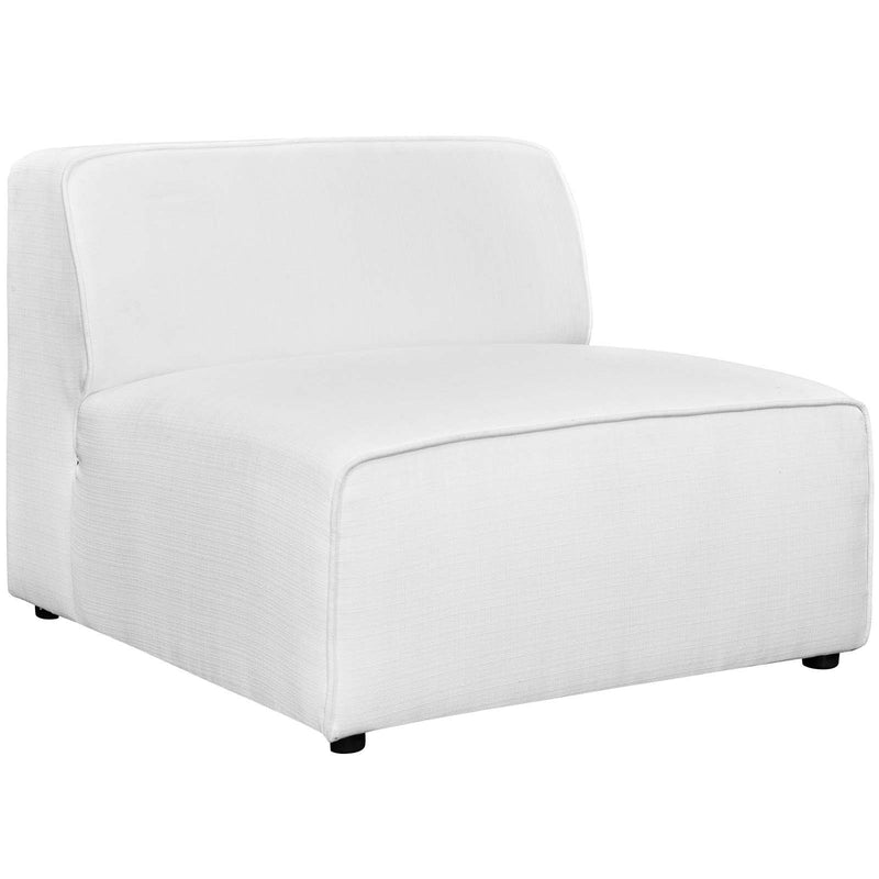 Modway Furniture Mingle Stationary Fabric Sofa EEI-2724-WHI IMAGE 1