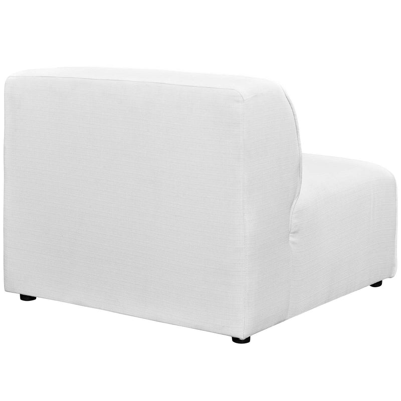 Modway Furniture Mingle Stationary Fabric Sofa EEI-2724-WHI IMAGE 3