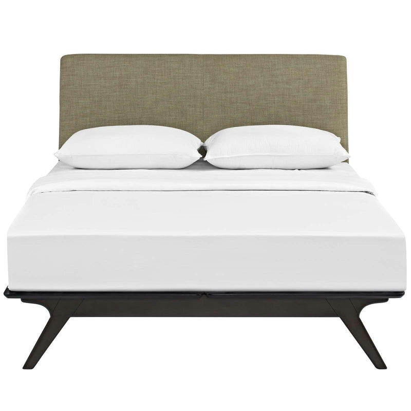 Modway Furniture Tracy Queen Upholstered Bed MOD-5238-CAP-LAT IMAGE 1