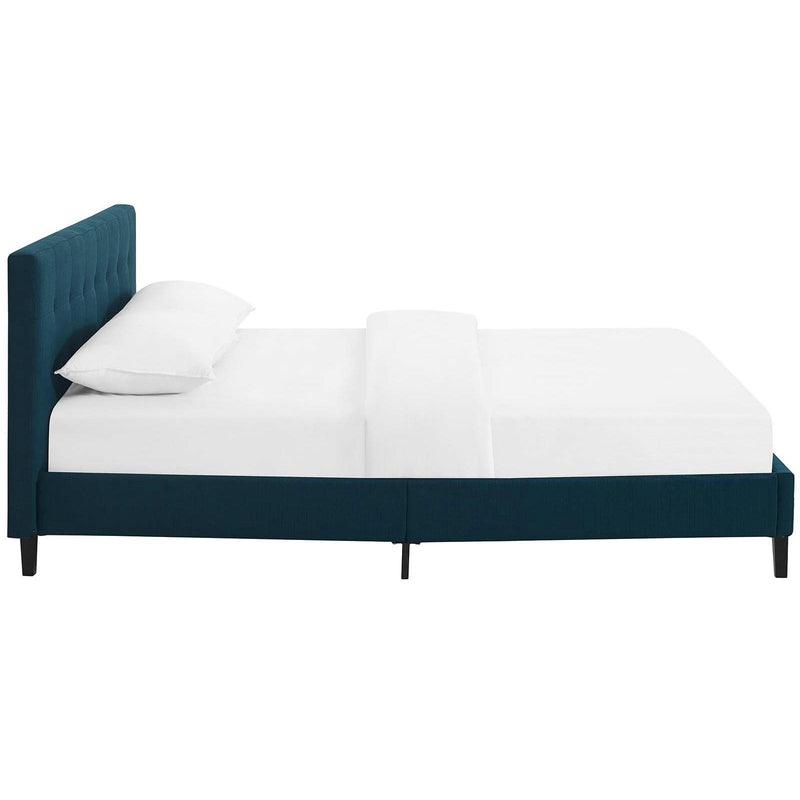 Modway Furniture Linnea Full Upholstered Platform Bed MOD-5424-AZU IMAGE 3