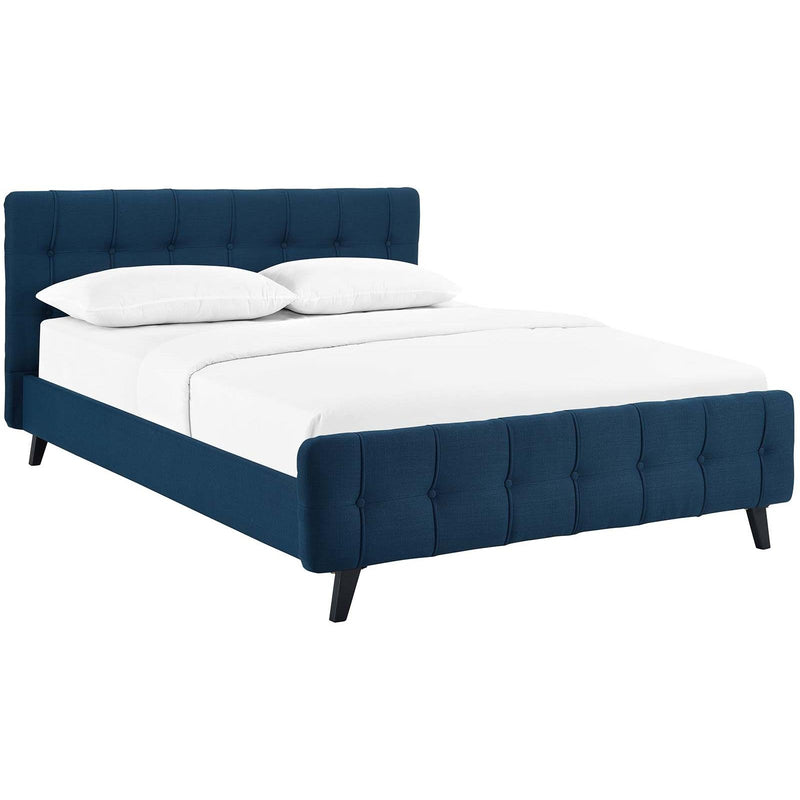 Modway Furniture Ophelia Queen Fabric Platform Bed MOD-5465-AZU IMAGE 2