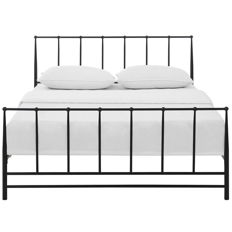 Modway Furniture Estate Queen Platform Bed MOD-5482-BRN IMAGE 1