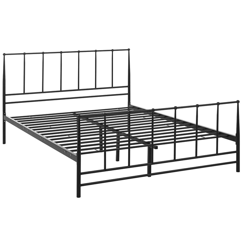 Modway Furniture Estate Queen Platform Bed MOD-5482-BRN IMAGE 4