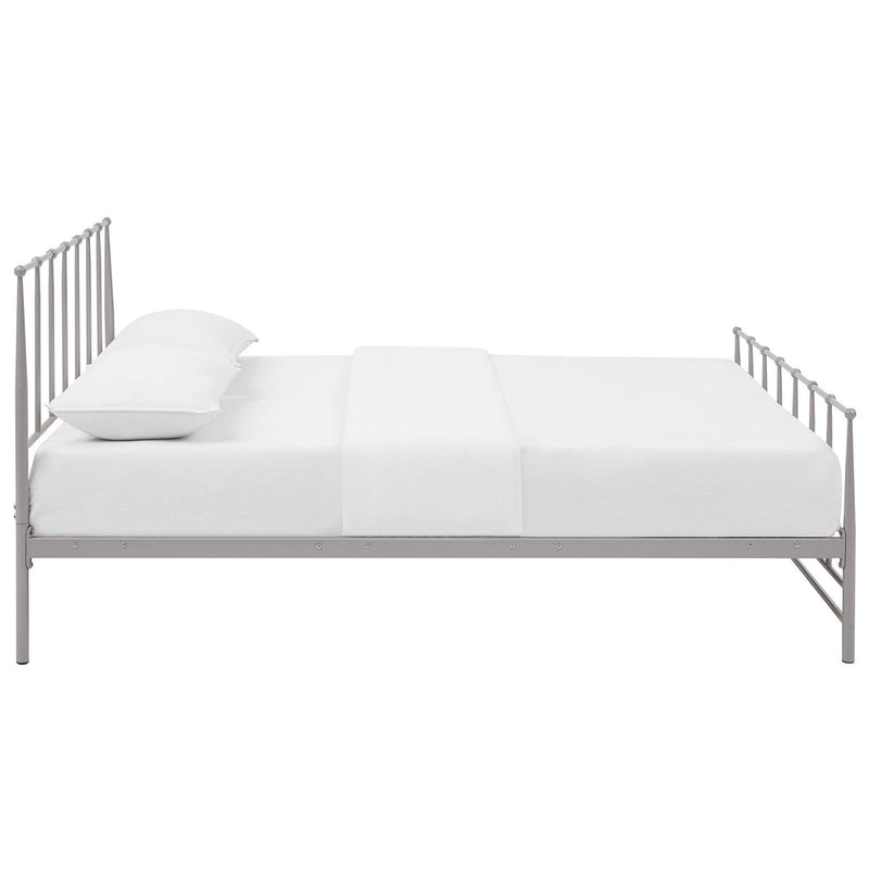 Modway Furniture Estate Queen Platform Bed MOD-5482-GRY IMAGE 3