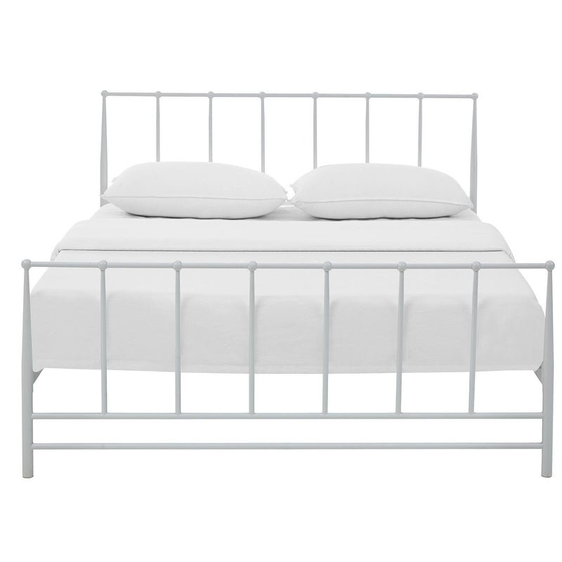 Modway Furniture Estate Queen Platform Bed MOD-5482-WHI IMAGE 1