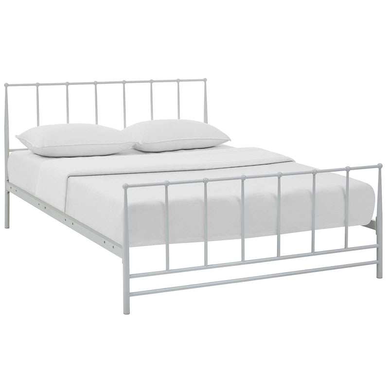 Modway Furniture Estate Queen Platform Bed MOD-5482-WHI IMAGE 2