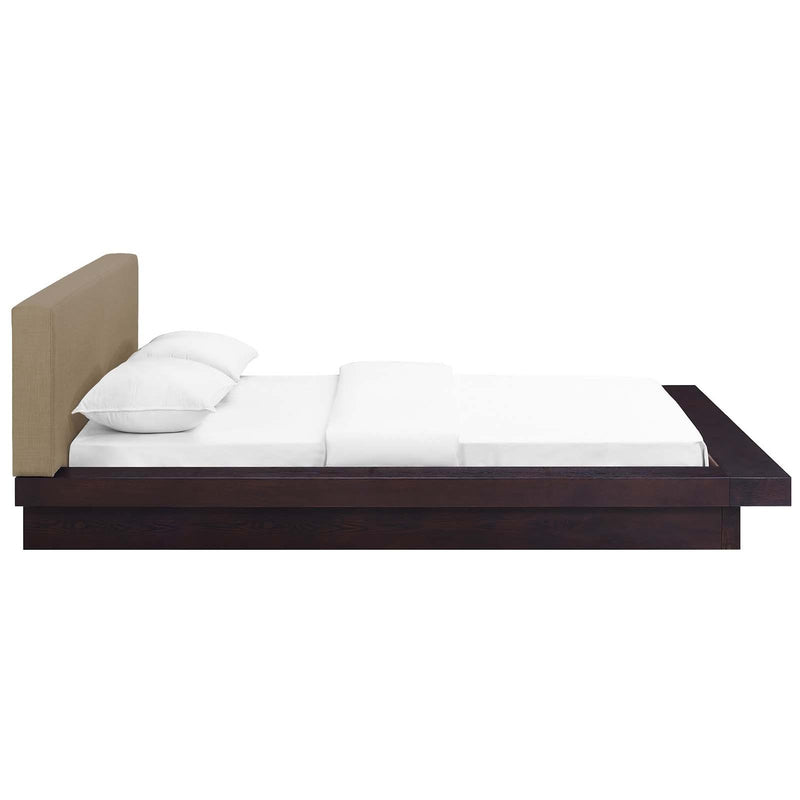 Modway Furniture Freja Queen Upholstered Platform Bed MOD-5721-CAP-LAT-SET IMAGE 3