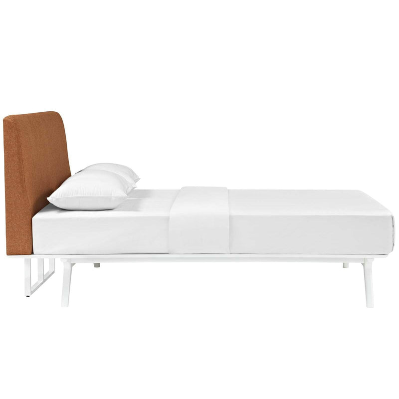 Modway Furniture Tracy Queen Upholstered Bed MOD-5766-WHI-ORA IMAGE 3