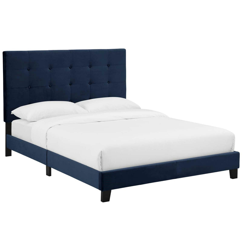 Modway Furniture Melanie Twin Fabric Platform Bed MOD-5805-MID IMAGE 2