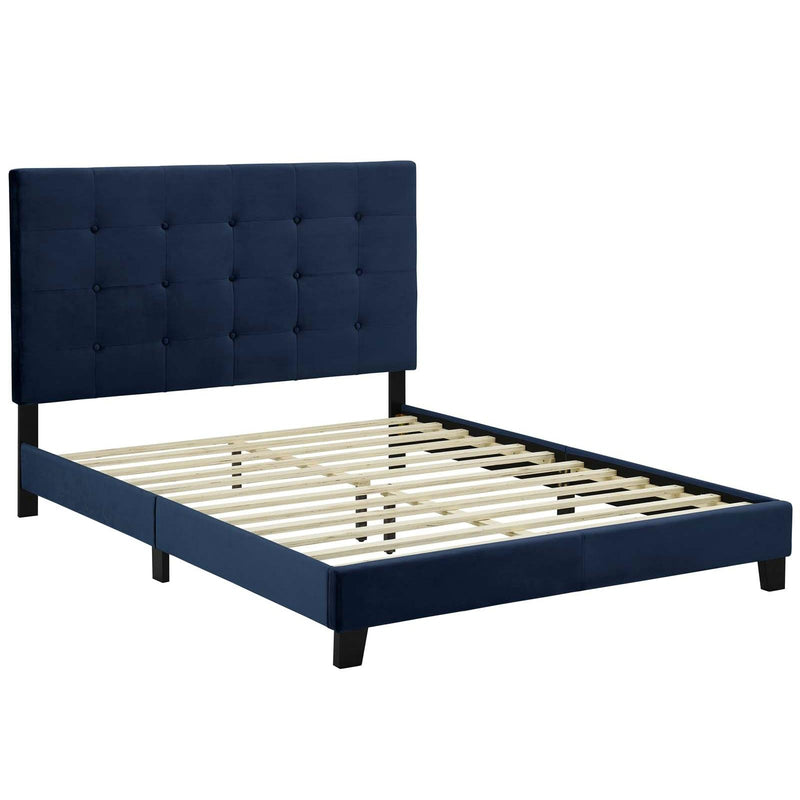 Modway Furniture Melanie Twin Fabric Platform Bed MOD-5805-MID IMAGE 4