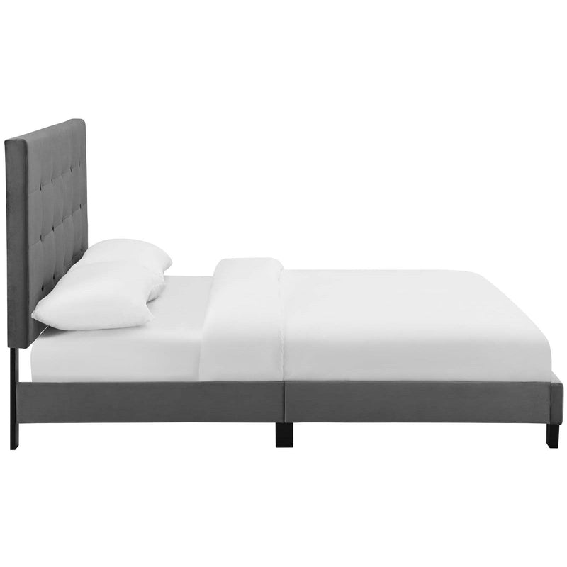 Modway Furniture Melanie Full Fabric Platform Bed MOD-5819-GRY IMAGE 3