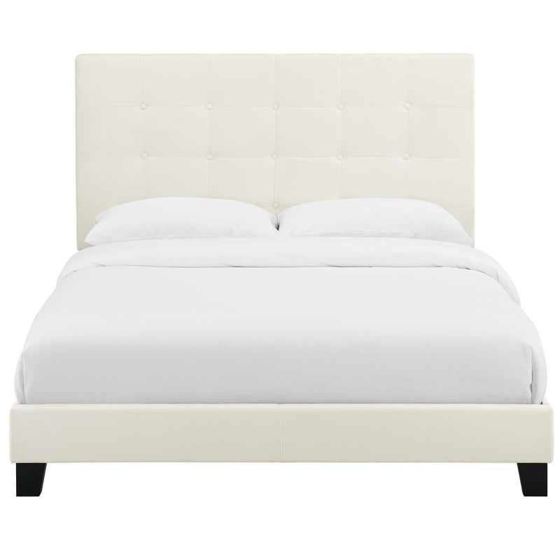 Modway Furniture Melanie Full Fabric Platform Bed MOD-5819-IVO IMAGE 1