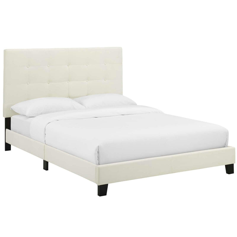 Modway Furniture Melanie Full Fabric Platform Bed MOD-5819-IVO IMAGE 2