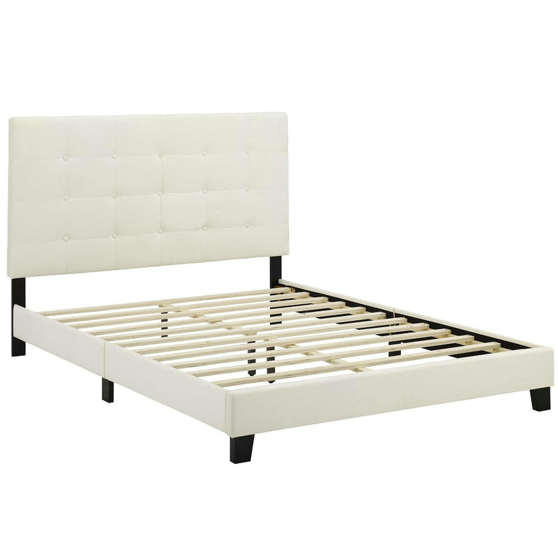 Modway Furniture Melanie Full Fabric Platform Bed MOD-5819-IVO IMAGE 4