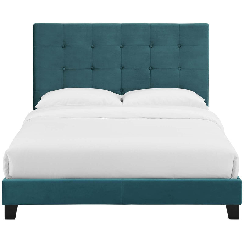 Modway Furniture Melanie Full Fabric Platform Bed MOD-5819-SEA IMAGE 1